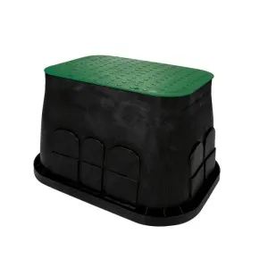 Cutie PP pentru VALVE TERRA 50x60 negru+verde JUMBO (02074S5060BV)