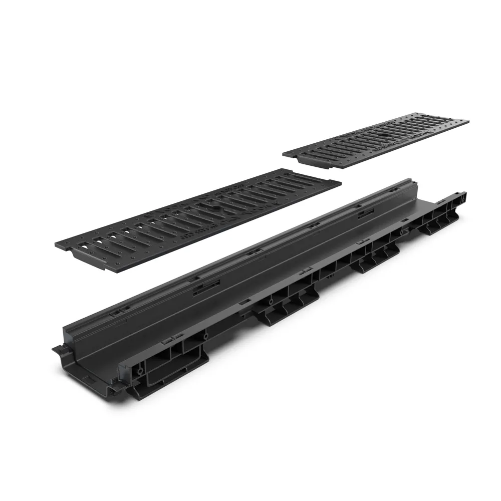 Kit rigola PP BASE LN100 Hext.60 gratar FONTA fante C250 1000x156x60 (080060283031)