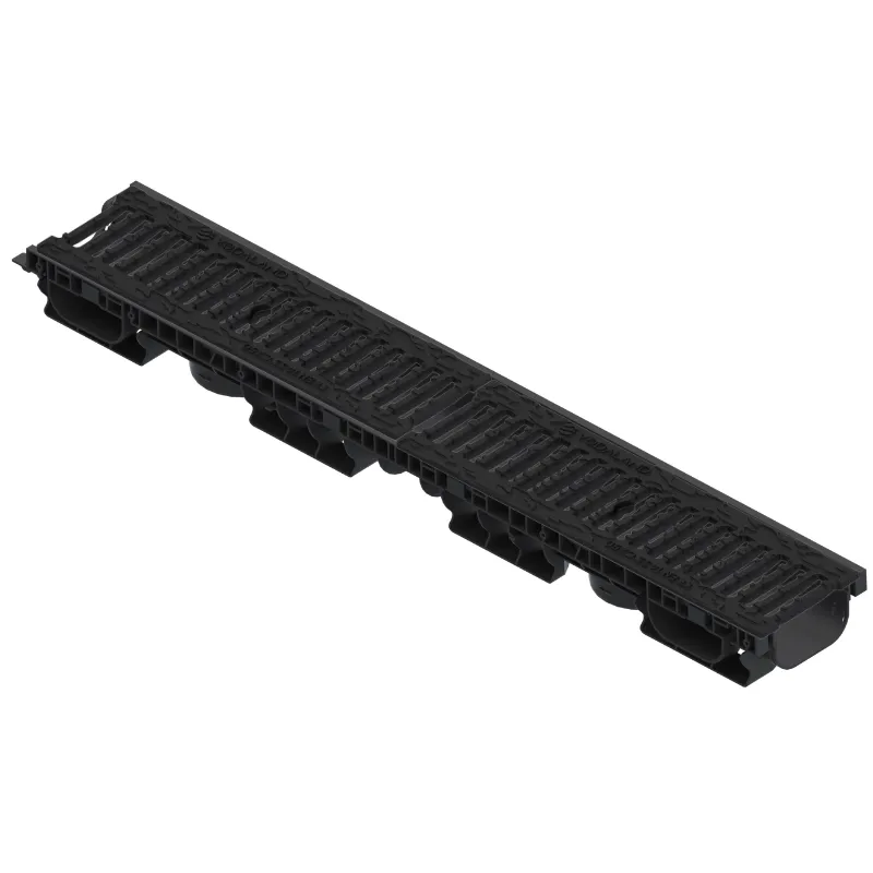 Kit rigola PP BASE LN100 Hext.80 gratar FONTA fante structural C250 1000x156x80 (0800802030311)