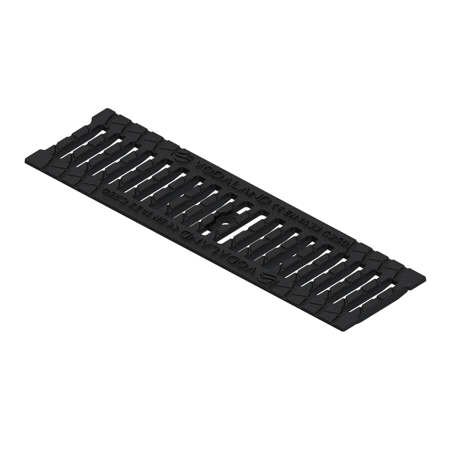 Kit rigola PP BASE LN100 Hext.80 gratar FONTA fante drop structural C250 1000x156x80 (080080203034)