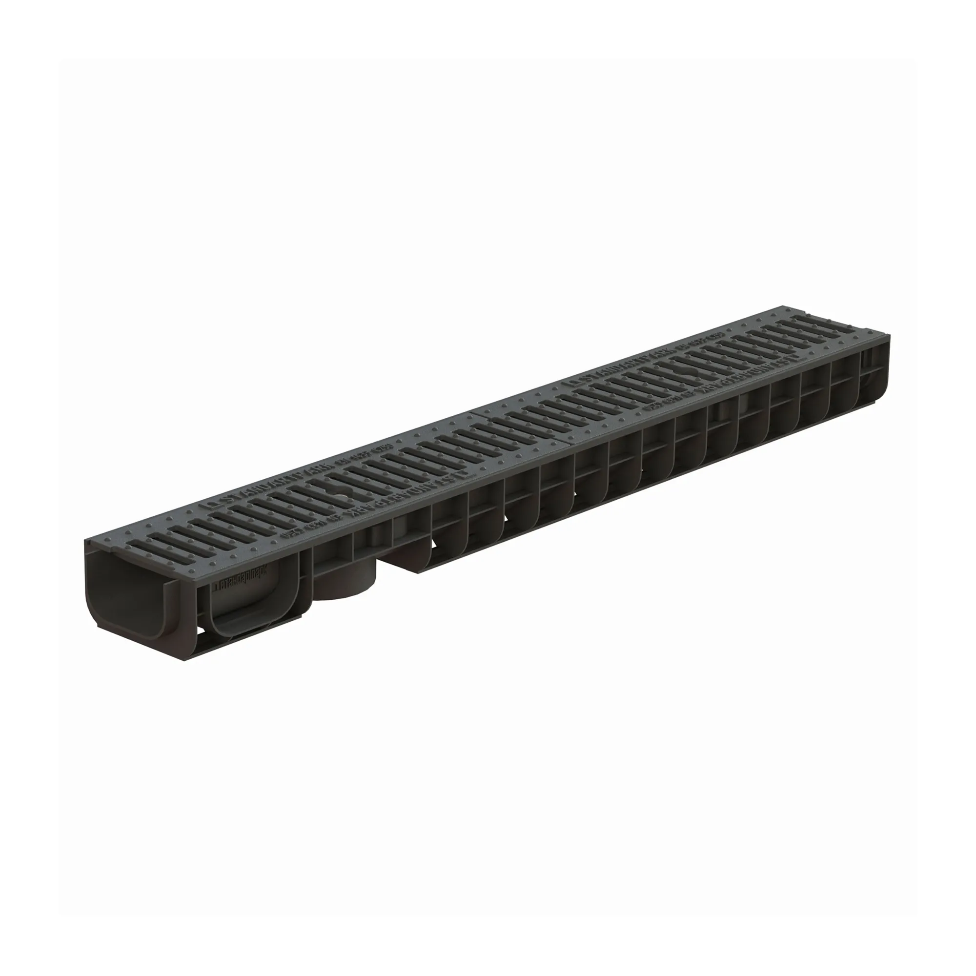 Kit rigola PP BASE LN100 Hext.80 gratar FONTA fante C250 1000x156x80 (080080283031)