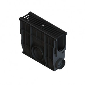 Kit camin colector PP BASE LN100 Hext.400 gratar FONTA clasica C250 500x160x400 (08080203031)