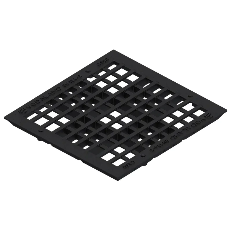 Kit camin PP BASE patrat negru gratar grila FONTA C250 400x400 si cos parafrunzar (08470134403)