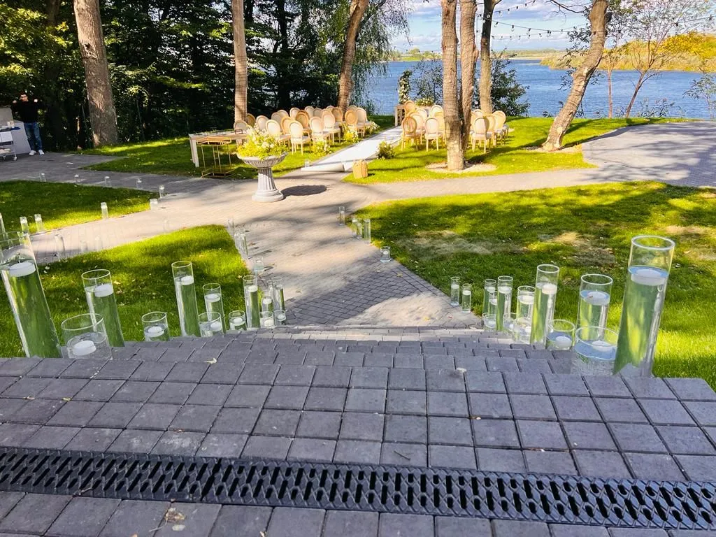 Kit rigola PP EASY 2 LN100 Hext.70 gratar PP Negru A15 1000x125x70 (08818-N)