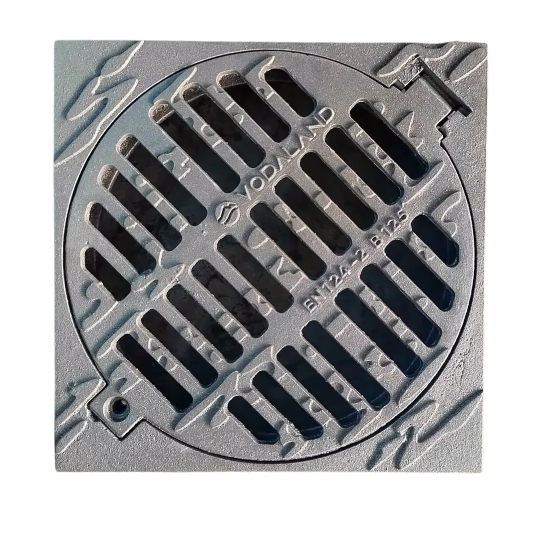 Gratar FONTA URBAN patrat AUTONIVELANT 350x350 PL.302 Hext.62 tub DN315 B125 (333535-3)
