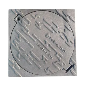 Capac FONTA URBAN patrat AUTONIVELANT 350x350 PL.302 Hext.62 tub DN315 A15 (334535-2)