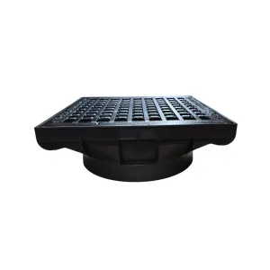 Kit gratar Fonta PIPE BASE 400x400 cu rama pt teava DN315 C250 403x403x150 (3348434403-20F)