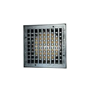 Kit gratar Fonta PIPE BASE 400x400 cu rama pt teava DN315 C250 403x403x150 (3348434403-20F)