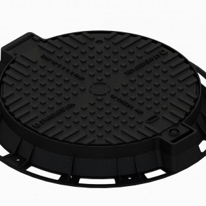 Capac FONTA URBAN rotund D.700 PL.550 Hext.65 EUROPE cu inchizator B125 (35257-35M)