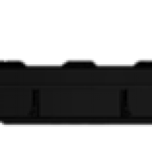 Capac PP URBAN Negru rotund necarosabil D.800 PL.600 Hext.80 cu inchizator A15 (35288-20)