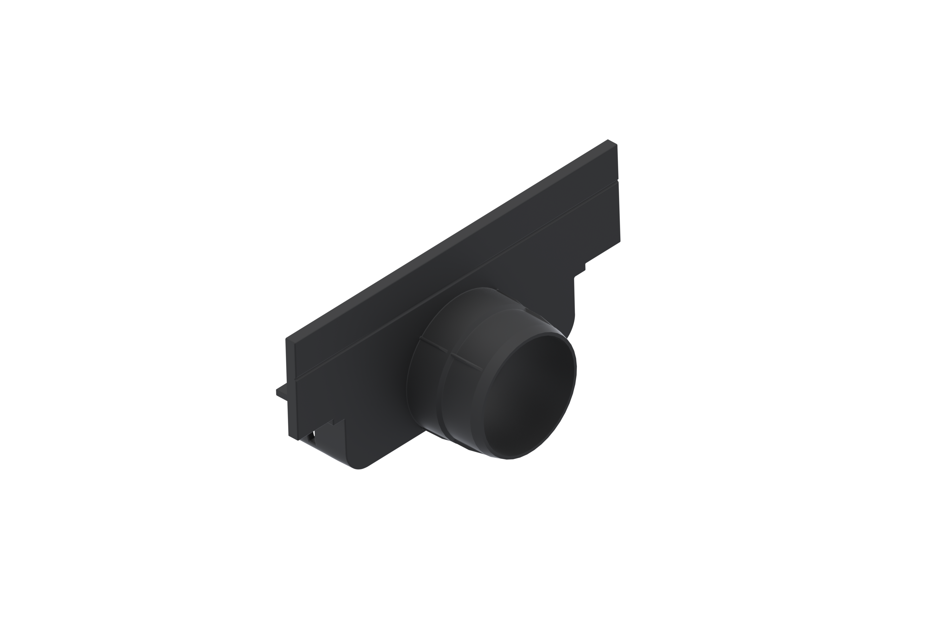 Placa capat PP BASE cu stut DN50 pt rigola LN100 Hext.60 (6300608-50)