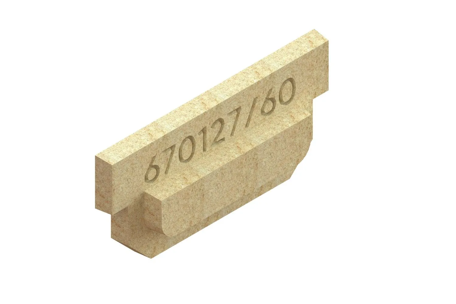 Placa capat PB BASE pt rigola PB LN100 Hext.70 138x65 (670127/60)