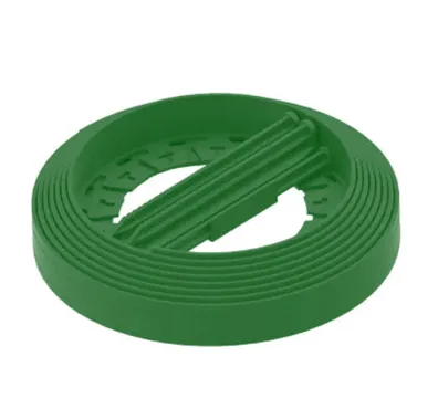 Kit Bordura de gradina PE TERRA NewFixLight Verde cu ancore (8 buc) si conectori (2 buc) H38mm x L6m (8260404.8-2-V)