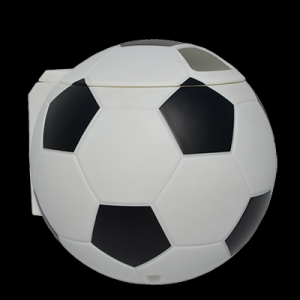 Kit cos gunoi PE TERRA tip minge fotbal 500 (minge fotbal+suport) (CGMF500/SMCGTM)