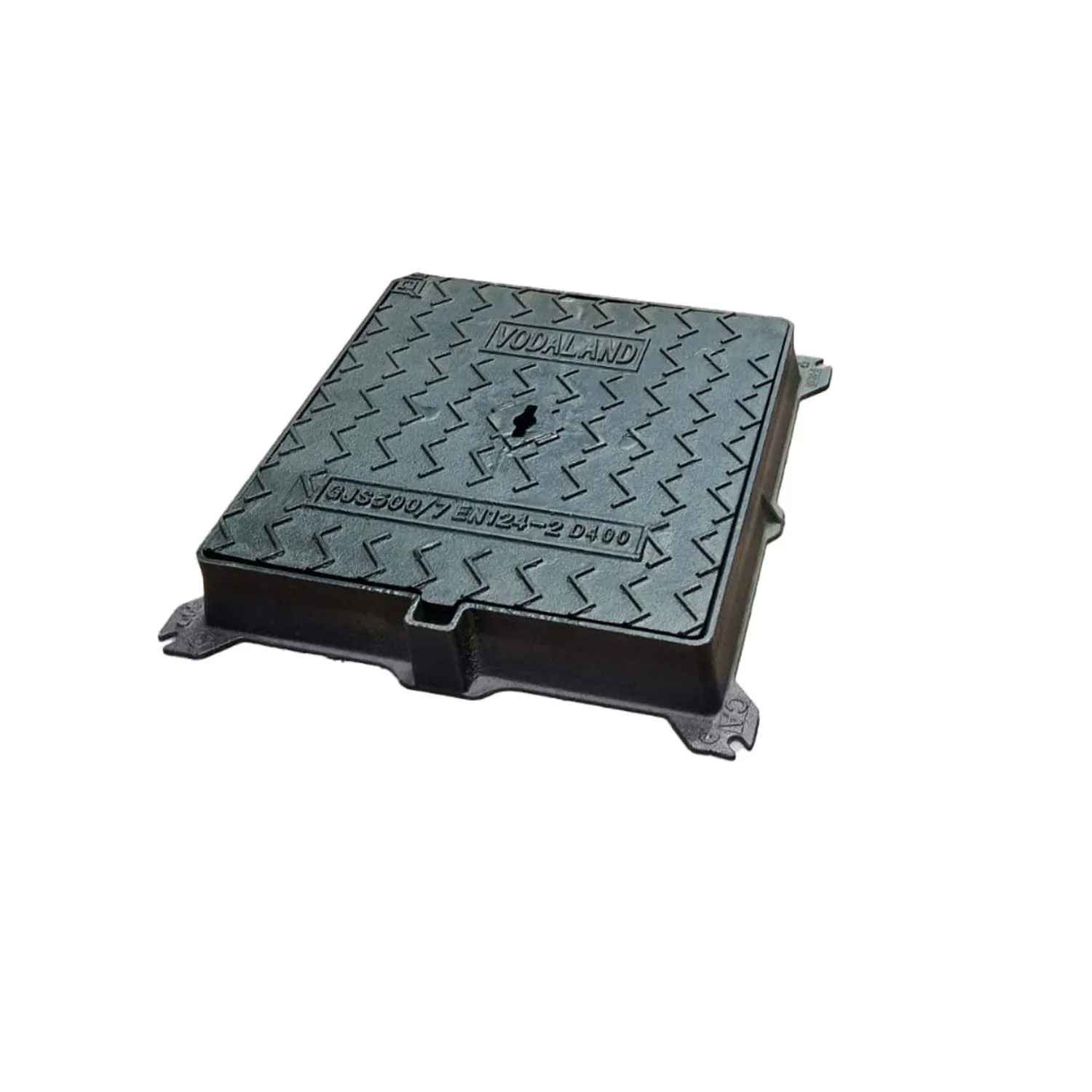 Capac FONTA URBAN patrat cu rama 695x695 Hext.85 PL.566x566 D400 (EC7070D)