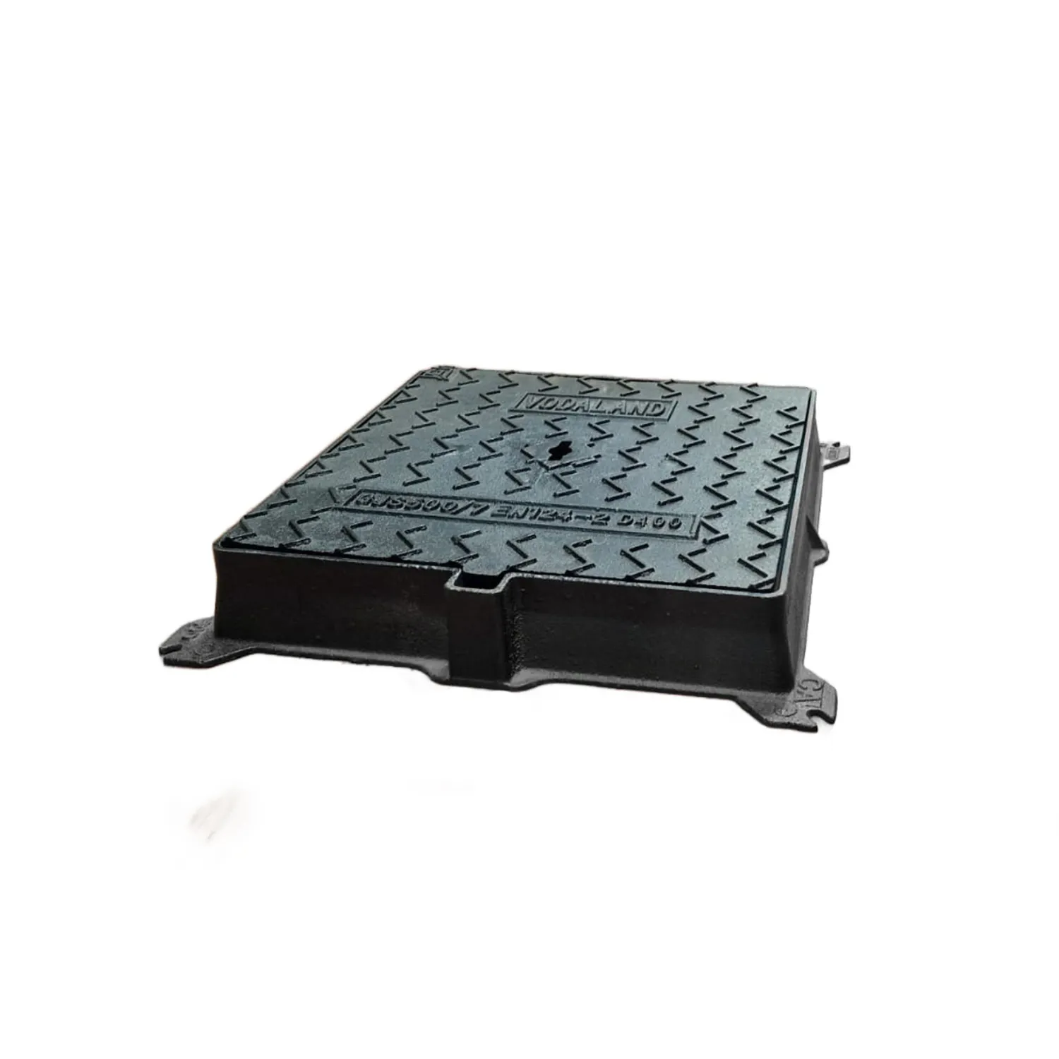 Capac FONTA URBAN patrat cu rama 695x695 Hext.85 PL.566x566 D400 (EC7070D)