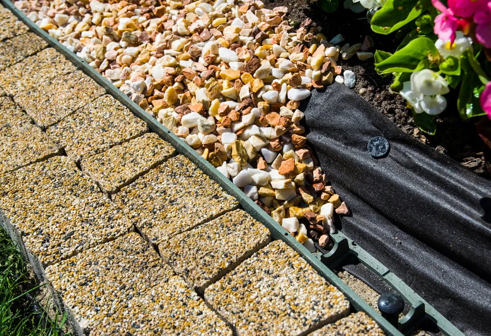 Bordura PP TERRA pt pavaj NEW FIX L=1 m, PL, H45 (SB45B)