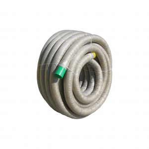 Tub dren PVC PIPE BASE monostrat cu filtru geotextil  D.100 COLAC- L25m (TD10025FG/30141)